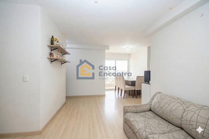 Apartamento de 2 quartos, sacada integrada -  Condomínio Grand Chateau - Pinhais/PR