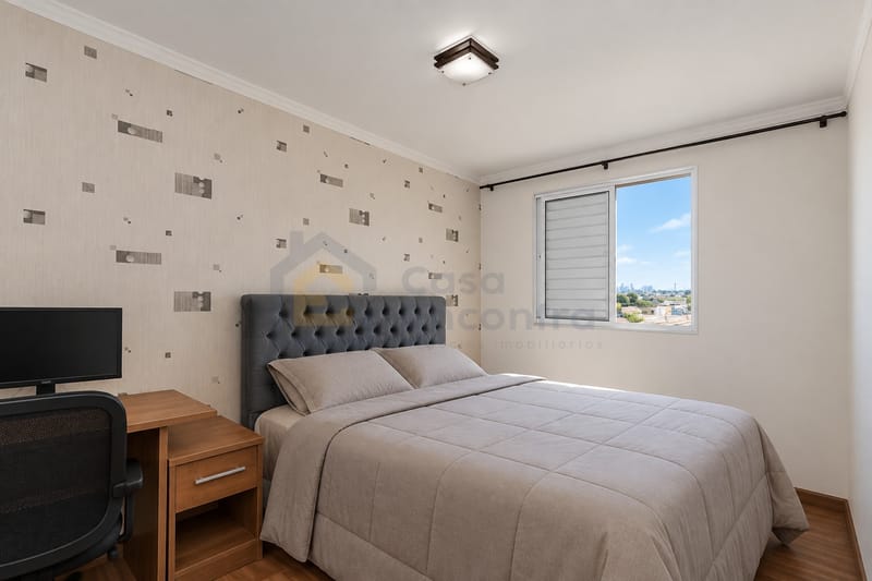 Apartamento com 2 dormitórios, Sol da tarde Condomínio Grand Chateau, Pinhais/PR — foto 14