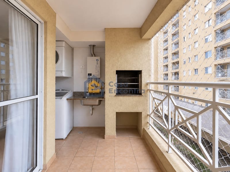 Apartamento com 2 dormitórios, Sol da tarde, vista Curitiba no Condomínio Grand Chateau, Pinhais/PR — foto 13