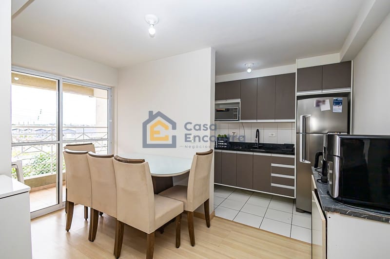 Apartamento de 2 quartos, sacada integrada -  Condomínio Grand Chateau - Pinhais/PR — foto 4