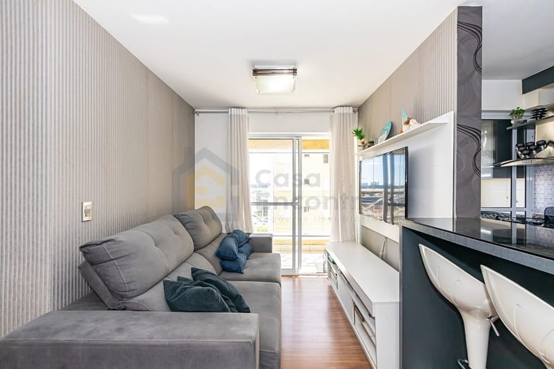 Apartamento com 2 dormitórios, Sol da tarde Condomínio Grand Chateau, Pinhais/PR — foto 2