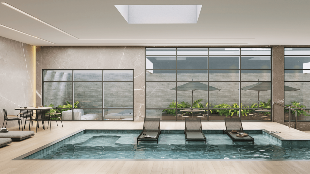 Piscina coberta