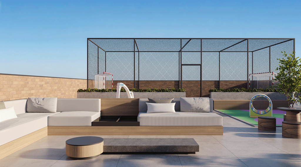 Lounge e quadra