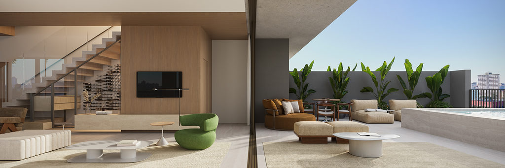 Cobertura 381m²