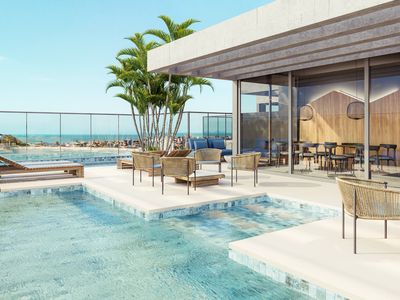 Rooftop com piscina