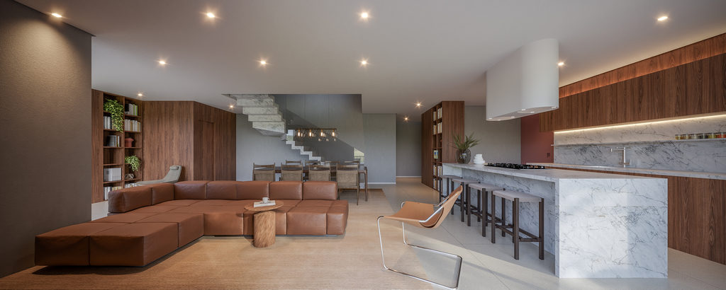 Cobertura duplex 222m²