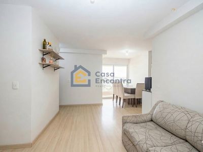 Apartamento de 2 quartos, sacada integrada -  Condomínio Grand Chateau - Pinhais/PR — 2 dormitórios, 56 m², Pinhais/PR